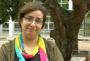 Pamela Rebolledo, department of climate change coordinator at the Environmental Education Center of Santa Cruz.